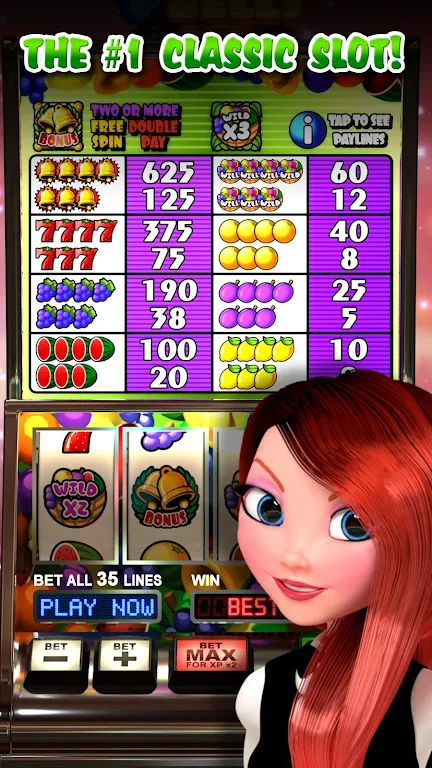 Classic Slots - Fruit & Bells Screenshot3