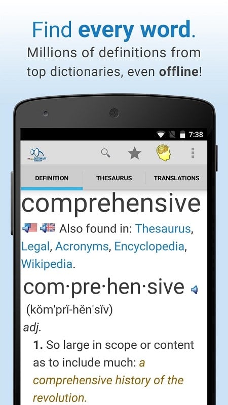 Dictionary Pro Screenshot1