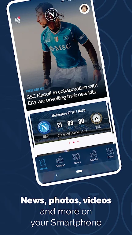 SSC Napoli - Official App Screenshot2