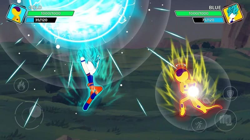 Dragon Stick: Warrior Z Battle Screenshot2
