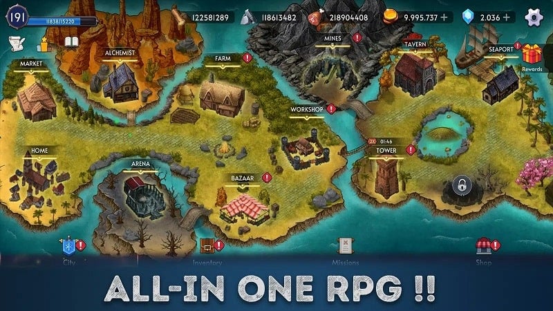 Mid Ages: Mini World RPG Screenshot1