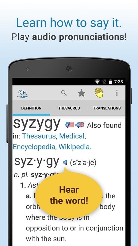 Dictionary Pro Screenshot2