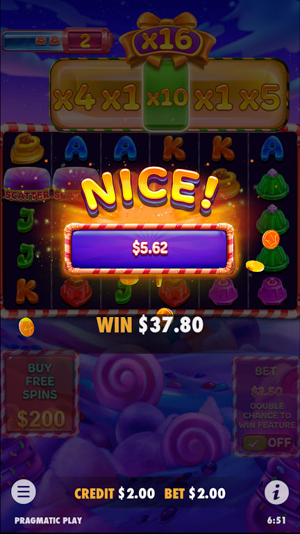 Sweet Powernudge Slot Casino Screenshot4
