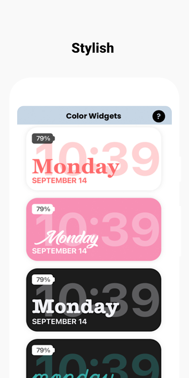 Color Widgets Screenshot1