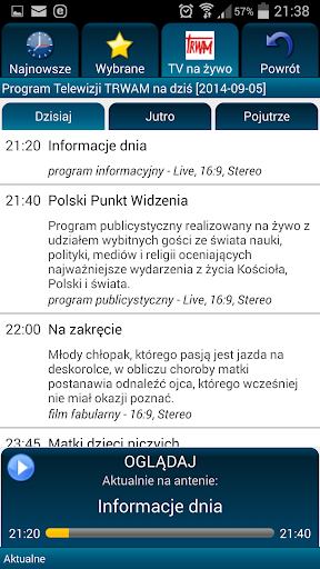 TV Trwam i Radio Maryja Polska Screenshot3