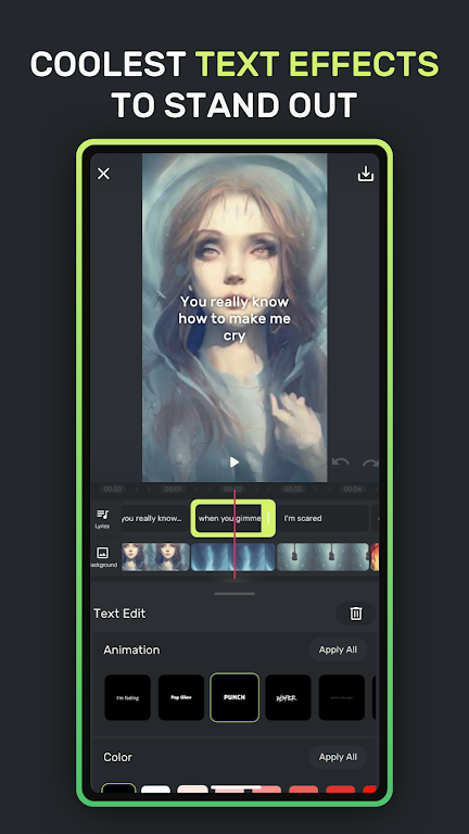 Lyricle AI Lyrics Video Maker Screenshot4