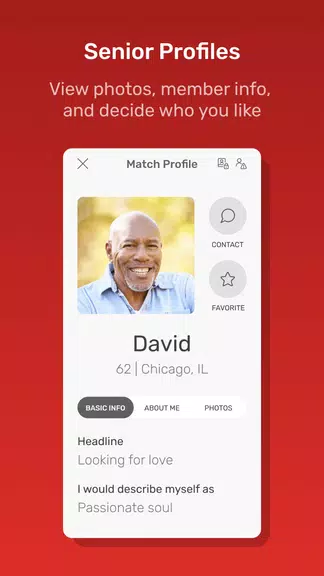 Dating for Seniors Screenshot3
