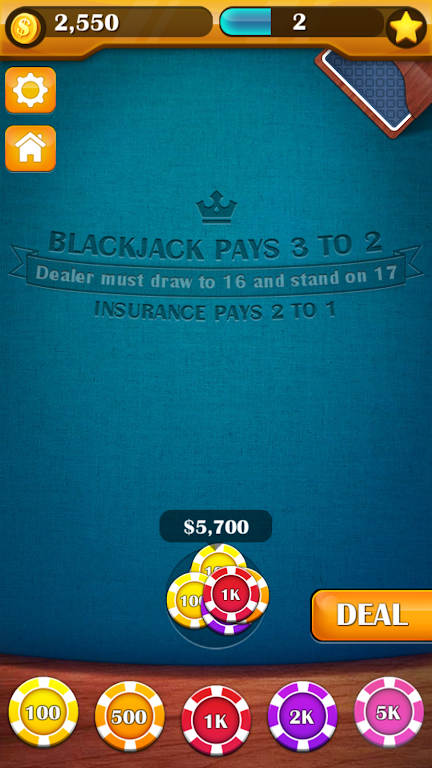 Blackjack Showdown: 21 Duel Screenshot2