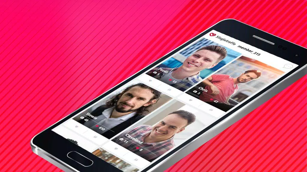 Singletreffe: Flirt & Neue Abenteuer Screenshot3