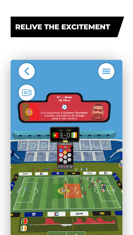 FootAR - Euro 24 in 3D & xGoal Screenshot2