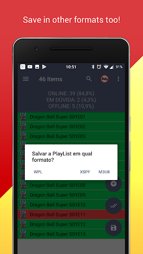 IPTV Tester for URL Lists, M3U, XSPF and WPL ✔️ Screenshot2
