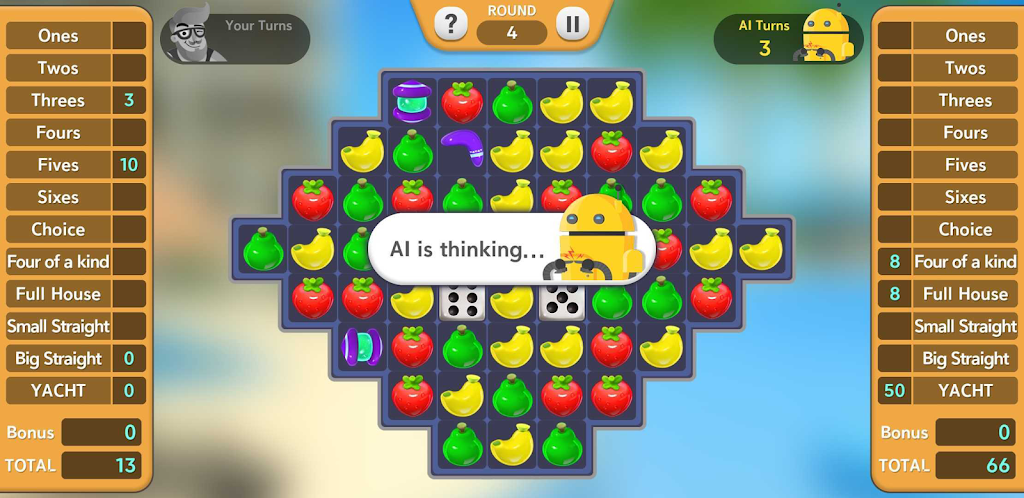 Yatzy Puzzle Dice: Random Roll Screenshot1
