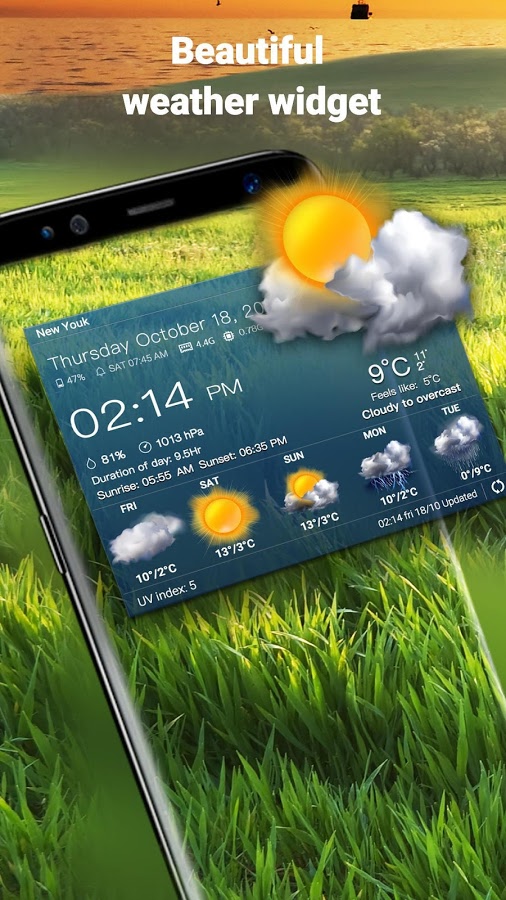 Local Weather Live Widget Screenshot1