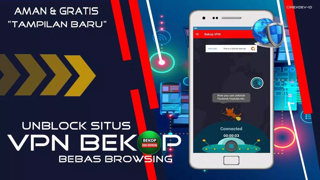VPN Bekop Bebas Browsing Screenshot3