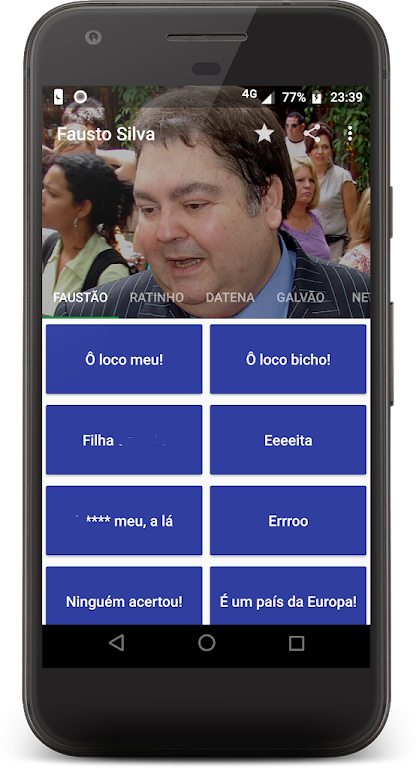 Sons TV Brasileira Lendas da TV Apresentadores Screenshot1