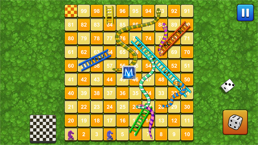 Snake And Ladders : King Escape Jumping Dice Screenshot1