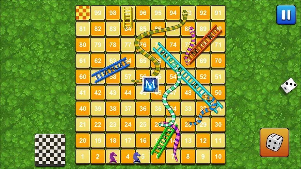 Snake And Ladders : King Escape Jumping Dice Screenshot2