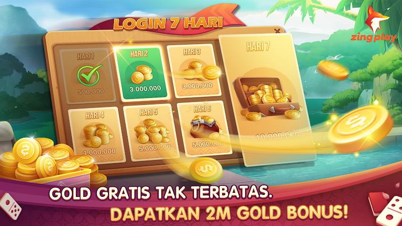 Domino Gaple QQ 3D ZingPlay Screenshot1