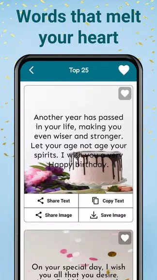 Happy Birthday Wishes & Status Screenshot4