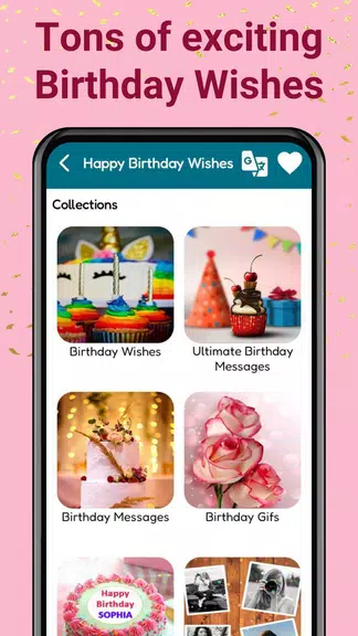 Happy Birthday Wishes & Status Screenshot1