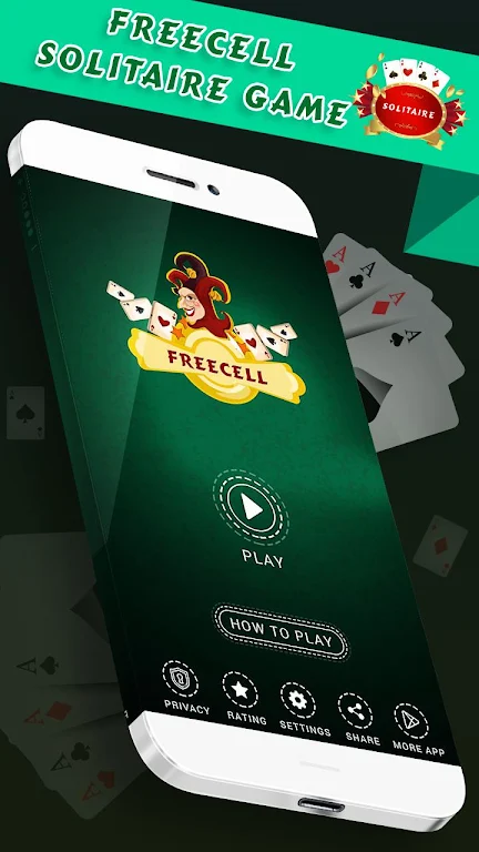 FreeCell Solitaire - Free Classic Card Game Screenshot2