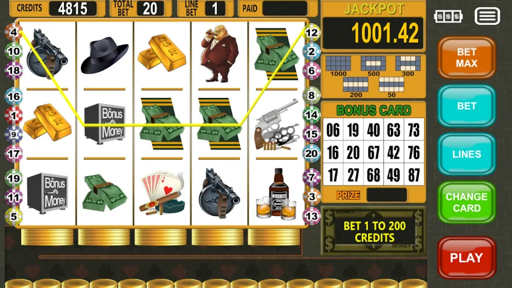 Money Mafia Slot Machine Screenshot1