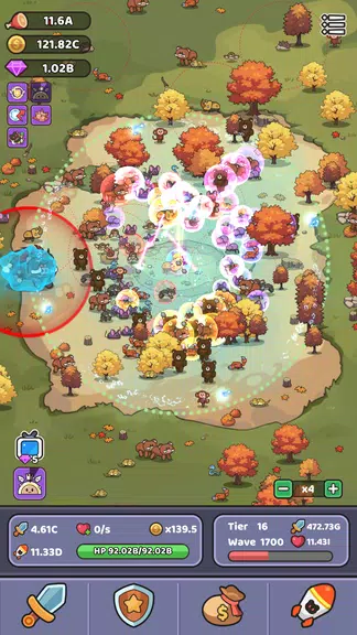 Wild Survival - Idle Defense Screenshot1