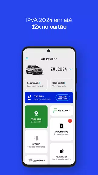 Zul+ Zona Azul SP, IPVA, Tag + Screenshot1