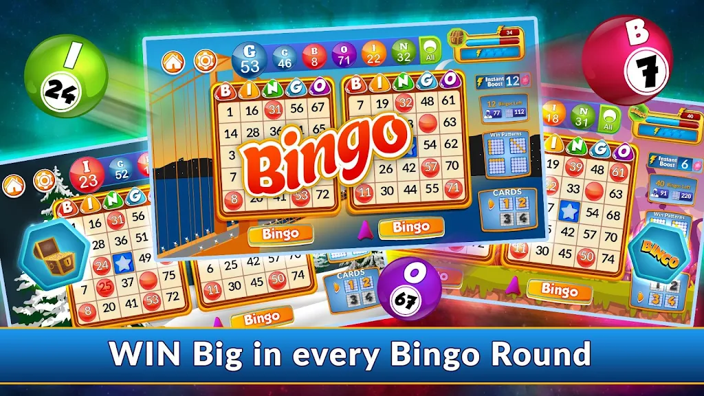 Holiday Bingo Crush - Free Bingo Games Screenshot1