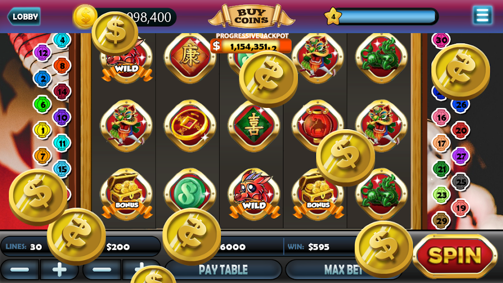 Golden Vegas Hot Treasure Slots Screenshot2