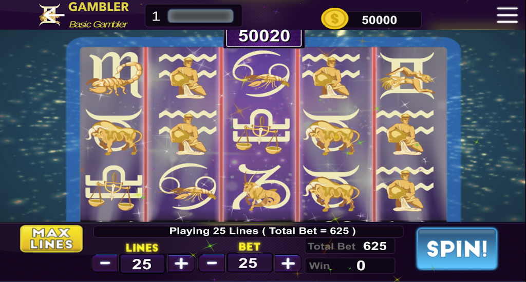Horoscope Gemini – The Twins Slots Screenshot3