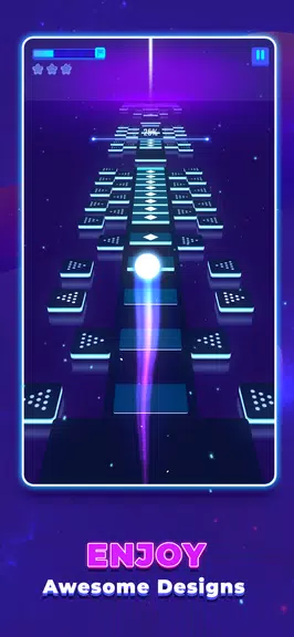 Jump Ball: Tiles and Beats Screenshot3