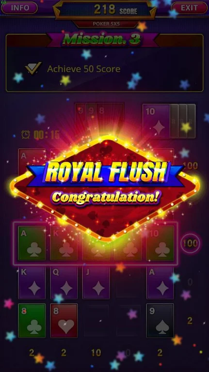Poker 5x5 - Solitaire Screenshot2