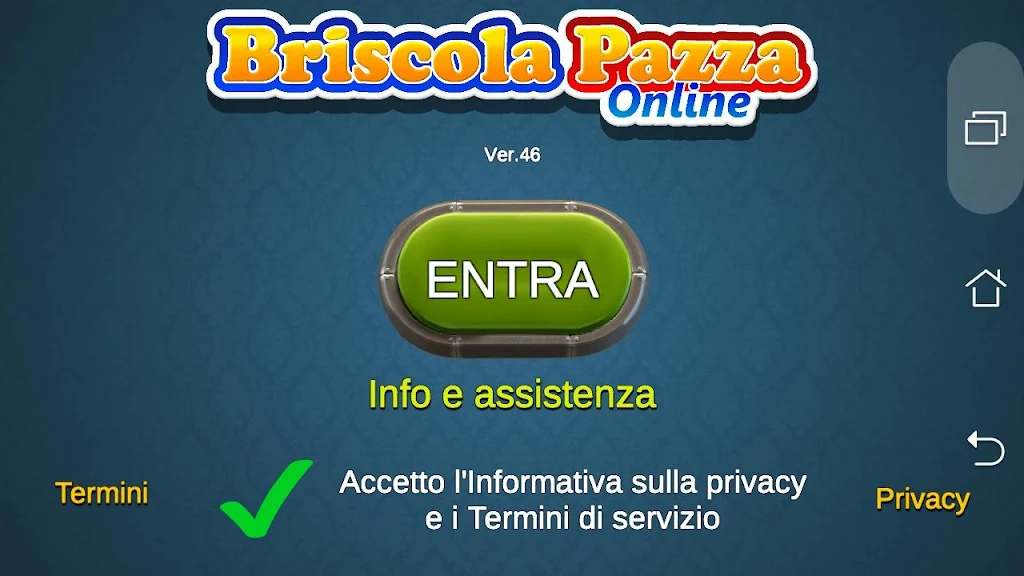 Briscola Pazza OnLine Screenshot1