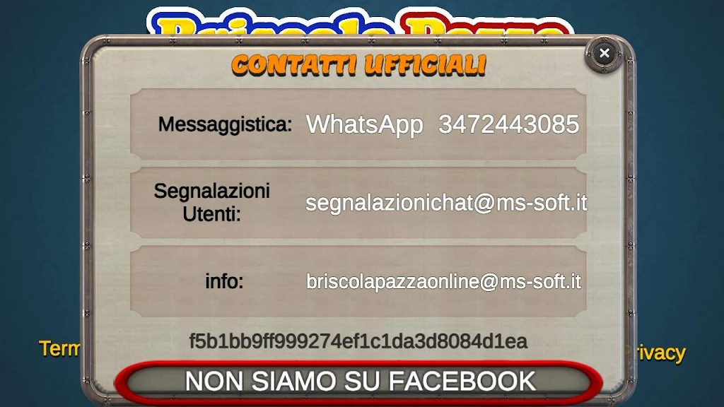 Briscola Pazza OnLine Screenshot4