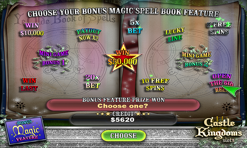 Castle Kingdoms Magic Dragon Legend Slots FREE Screenshot3