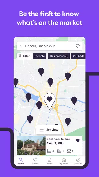 Zoopla home property search UK Screenshot1