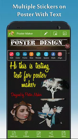 Poster Maker - Fancy Text Art Screenshot3