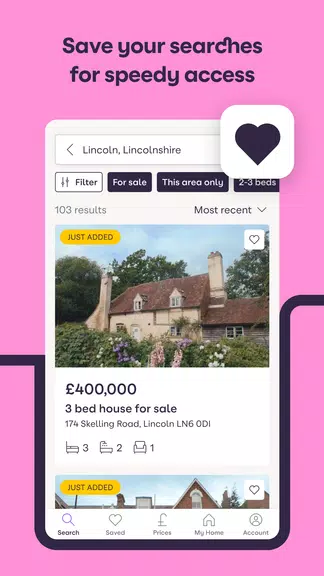 Zoopla home property search UK Screenshot3