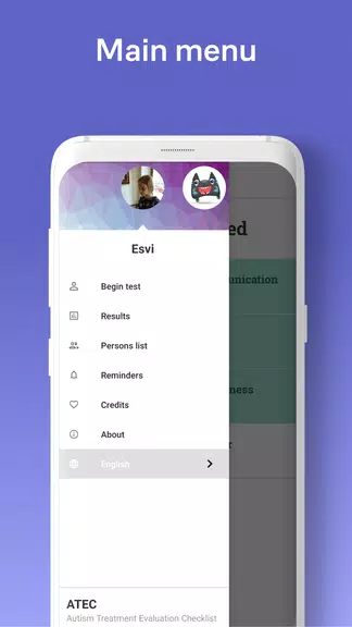 Autism Evaluation Checklist Screenshot1