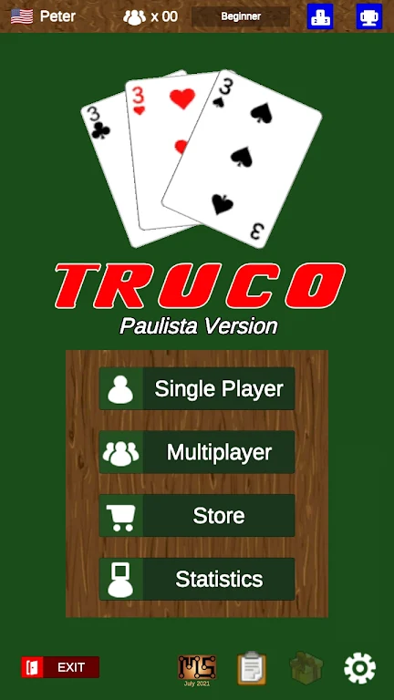 Truco - paulista version Screenshot1