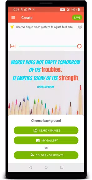 Quotes Creator - Quote Writer Screenshot3