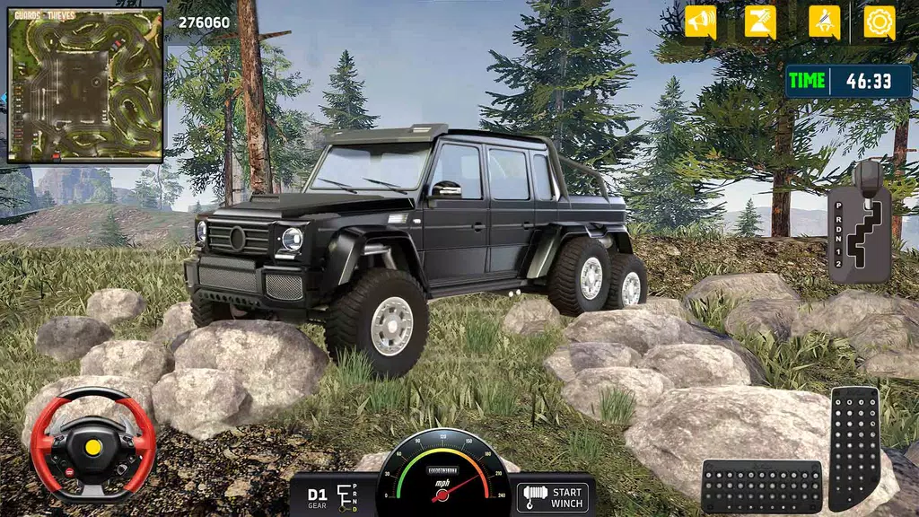 Flying Prado Car Robot Game Screenshot3