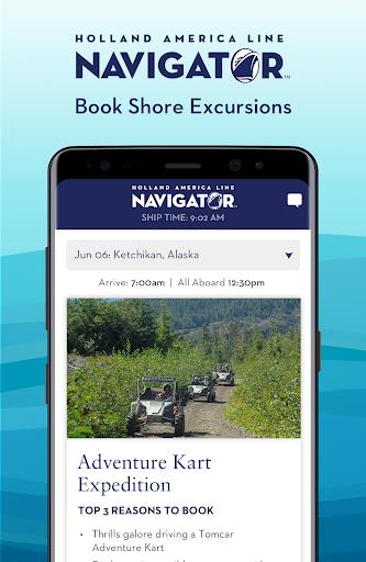 Holland America Line Navigator Screenshot3