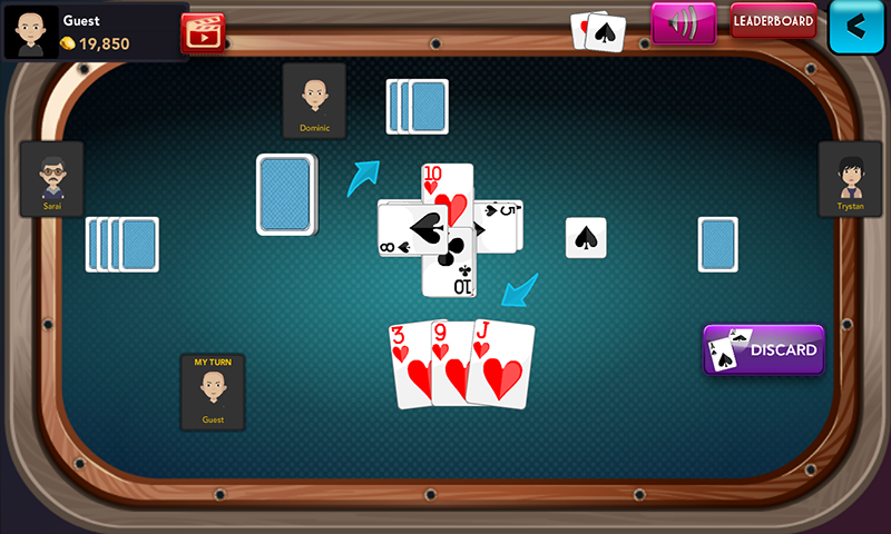 Offline Crazy Eights - Free Card Game Screenshot4
