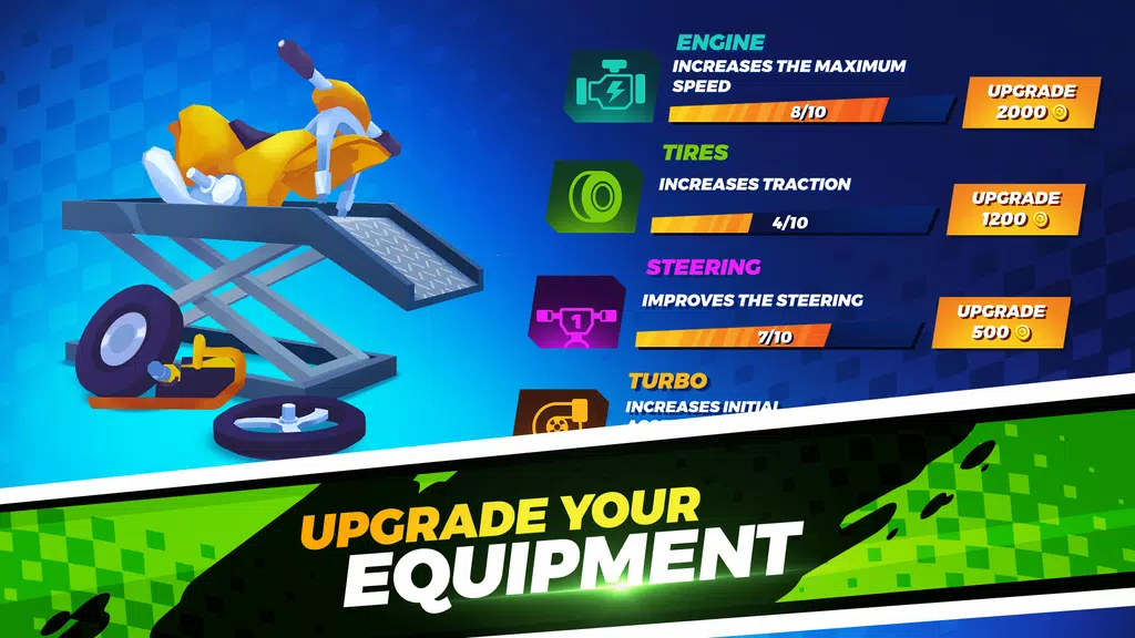 Speedway Heros:Star Bike Games Screenshot3
