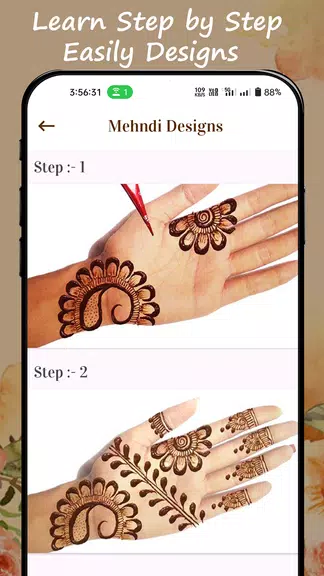 Mehndi Design Easy Simple Screenshot2