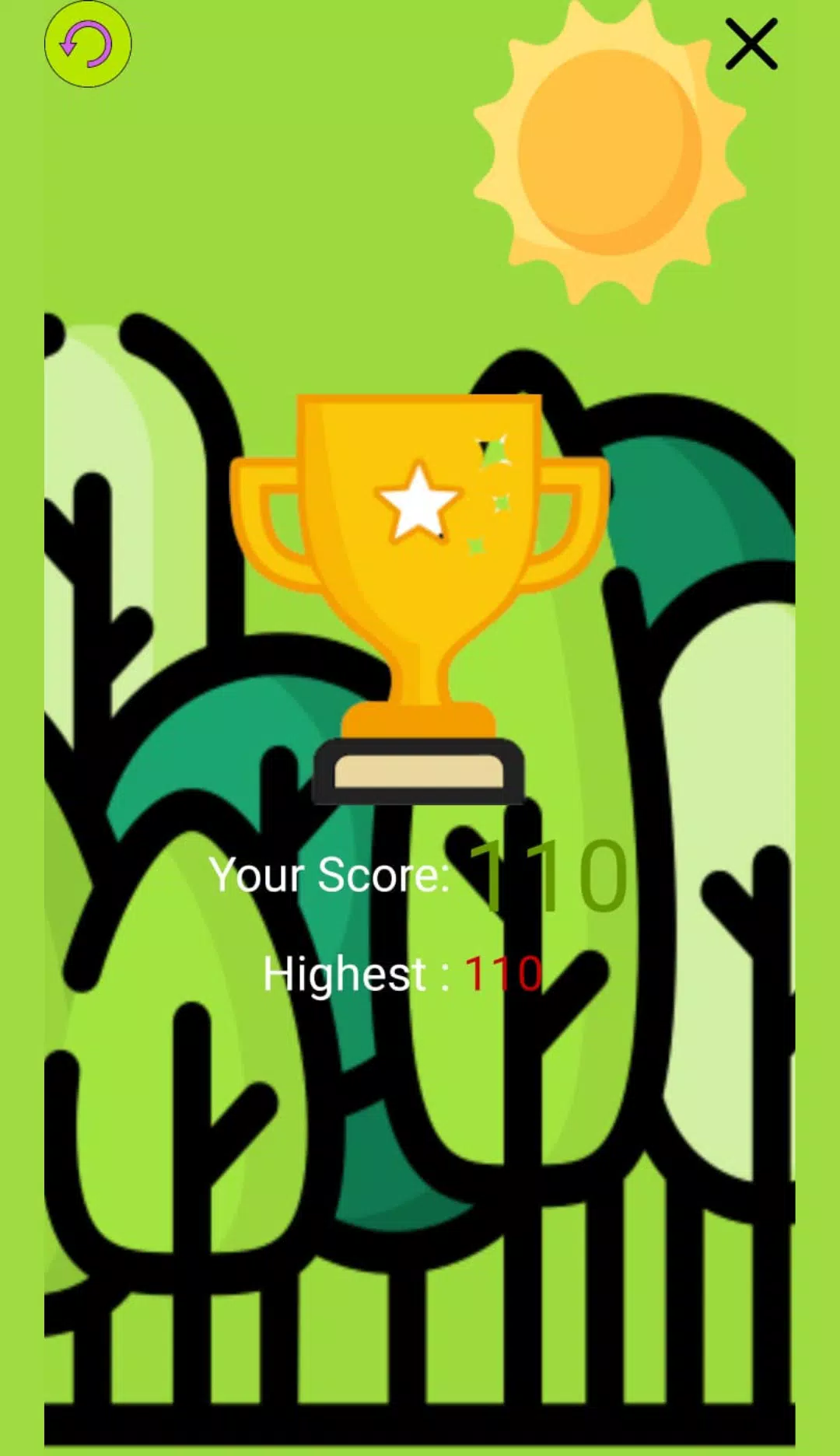 Dodge the Falling Balls game Screenshot1