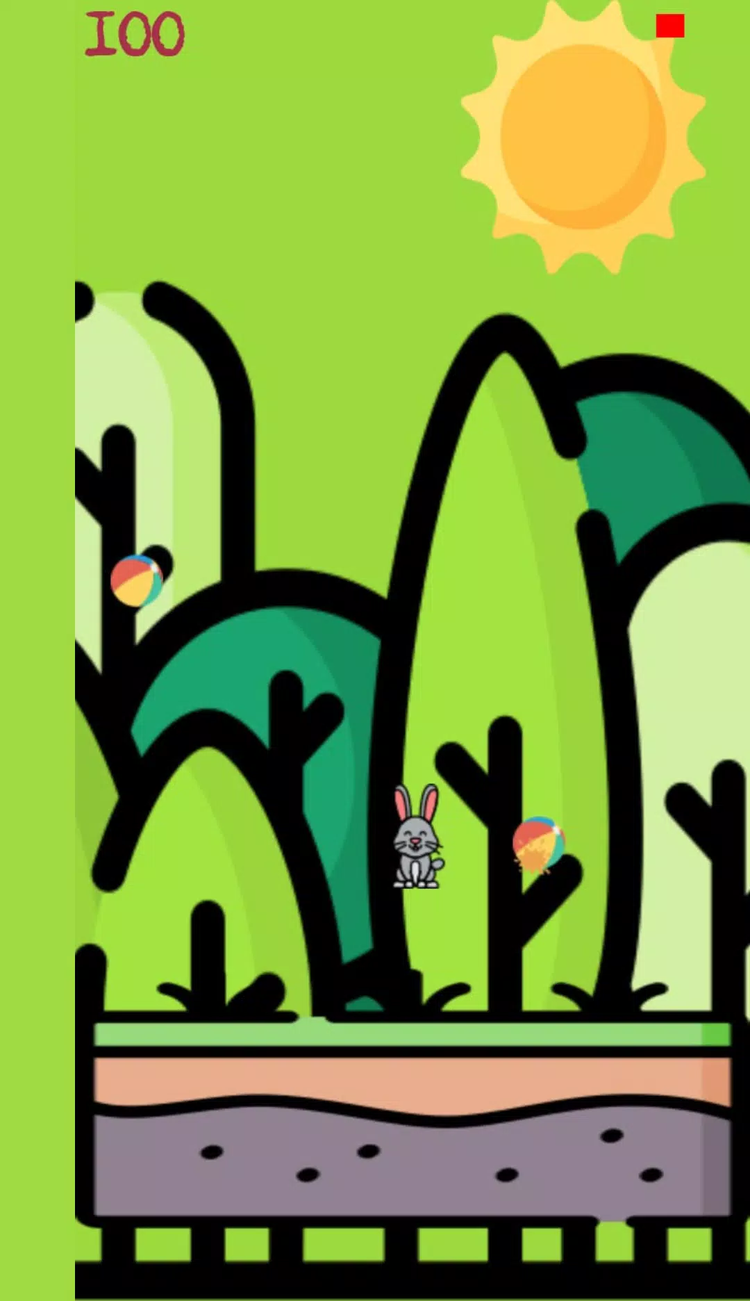 Dodge the Falling Balls game Screenshot2