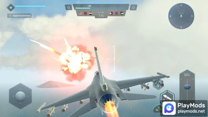 Sky Warriors: Airplane Games Screenshot3